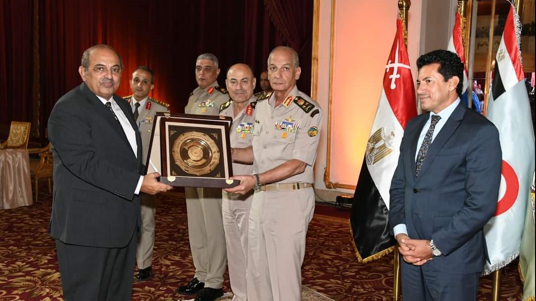 اللواء أح حسام خضر رئيس جهاز الرياضة للقوات المسلحة