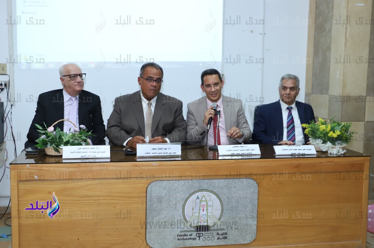 اللقاء التعريفي للطلاب الجدد بكلية الآثار