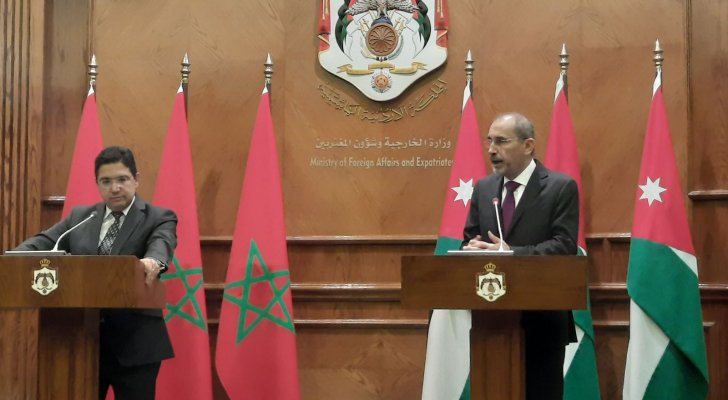 وزيرا خارجية الأردن والمغرب