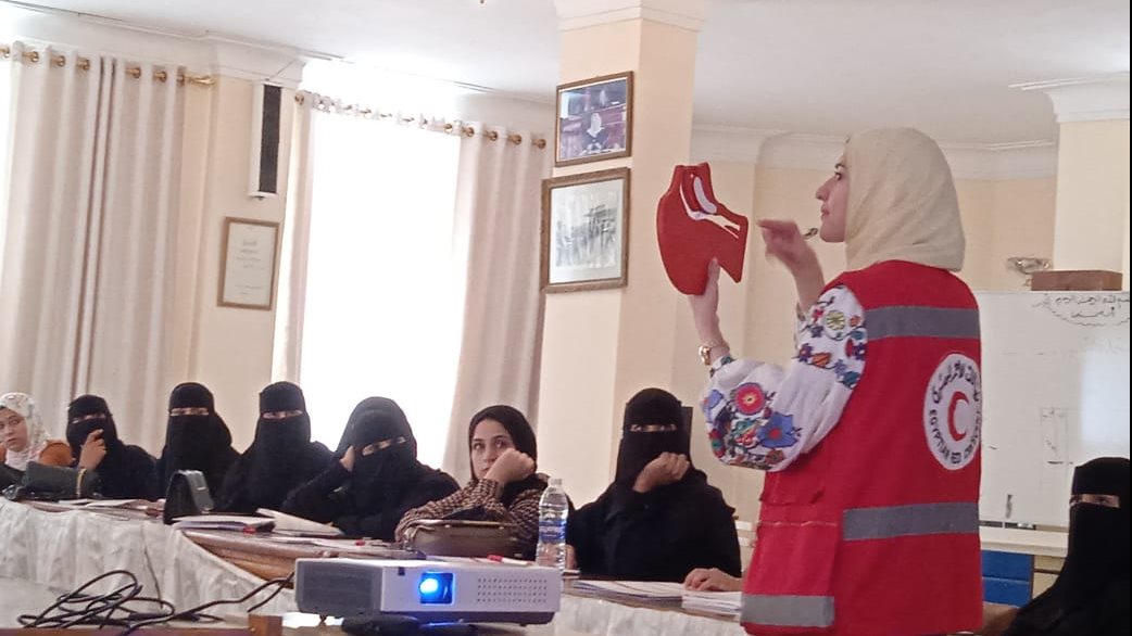 تدريب الممرضات علي الإسعافات الأولية بالشيخ زويد 