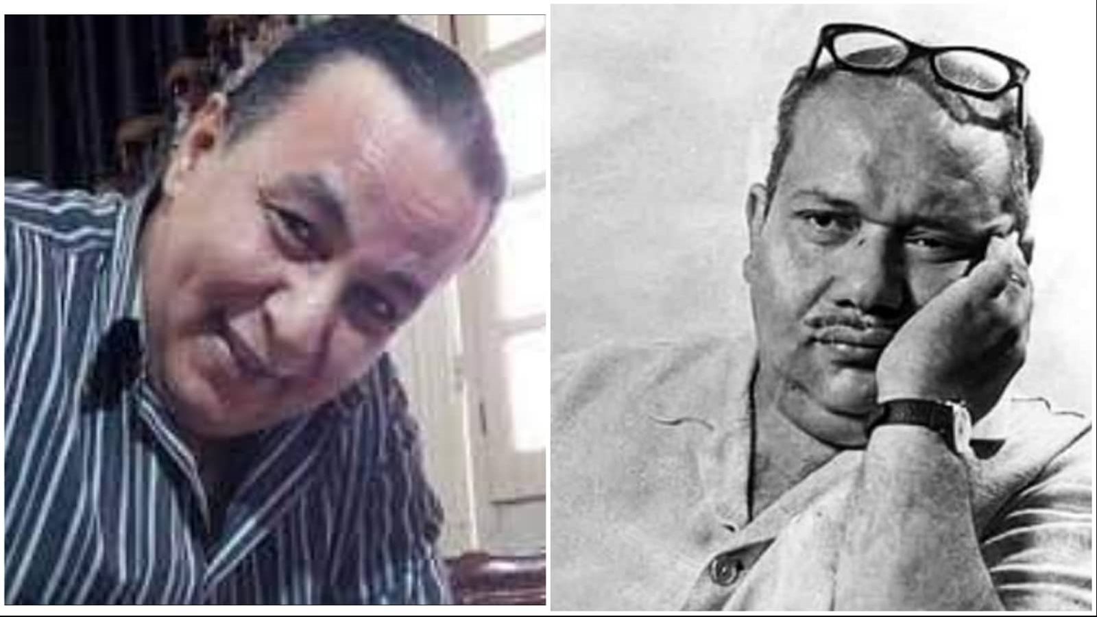 الشاعر صلاح جاهين والشاعر خميس عز العرب