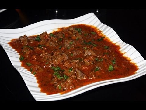 كبدة بالصلصة