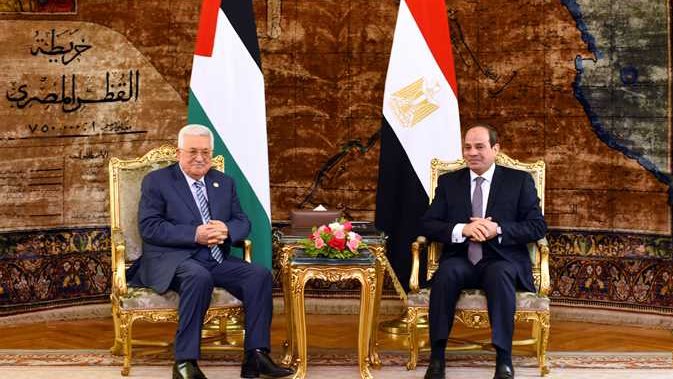 الرئيس السيسي يستقبل الرئيس محمود عباس 