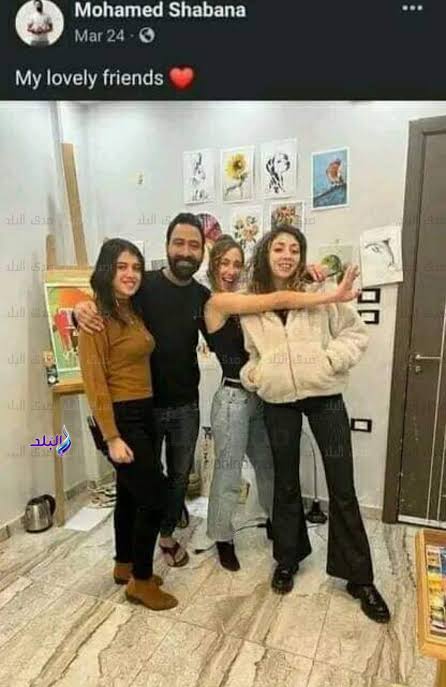 نيرة أشرف وصديقها محمد شبانة