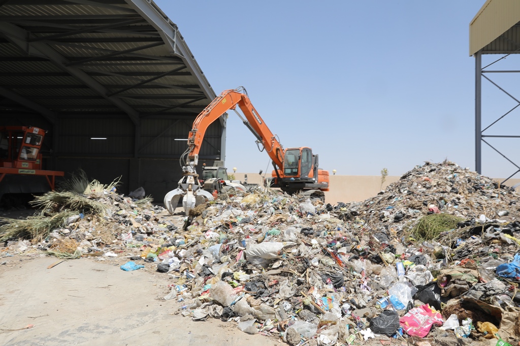 مصنع تدوير المخلفات الصلبة بدار السلام بسوهاج