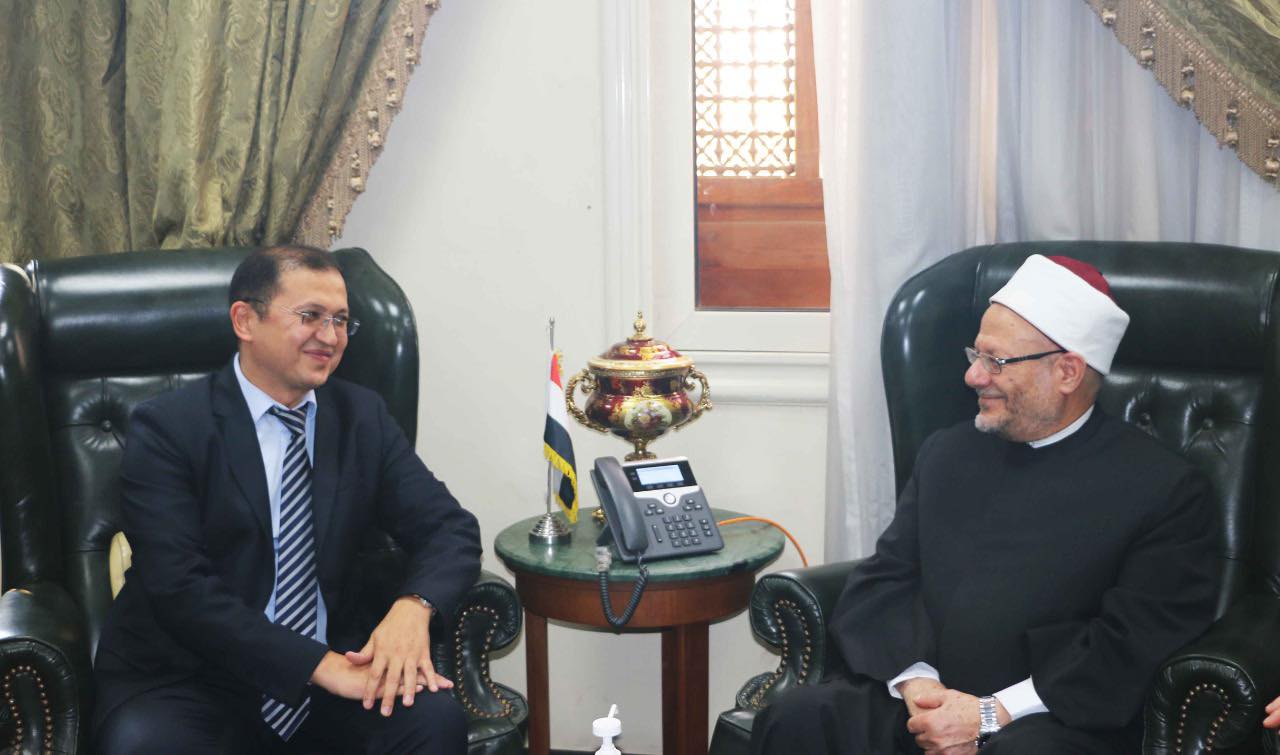مفتي الجمهورية وسفير أوزباكستان