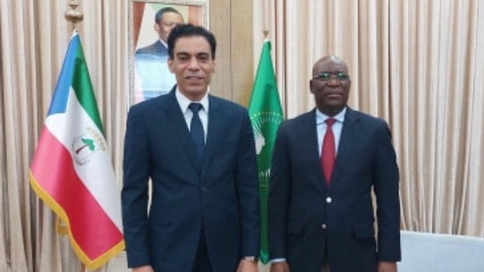 السفير المصري في مالابو يلتقي وزير خارجية غينيا الاستوائية