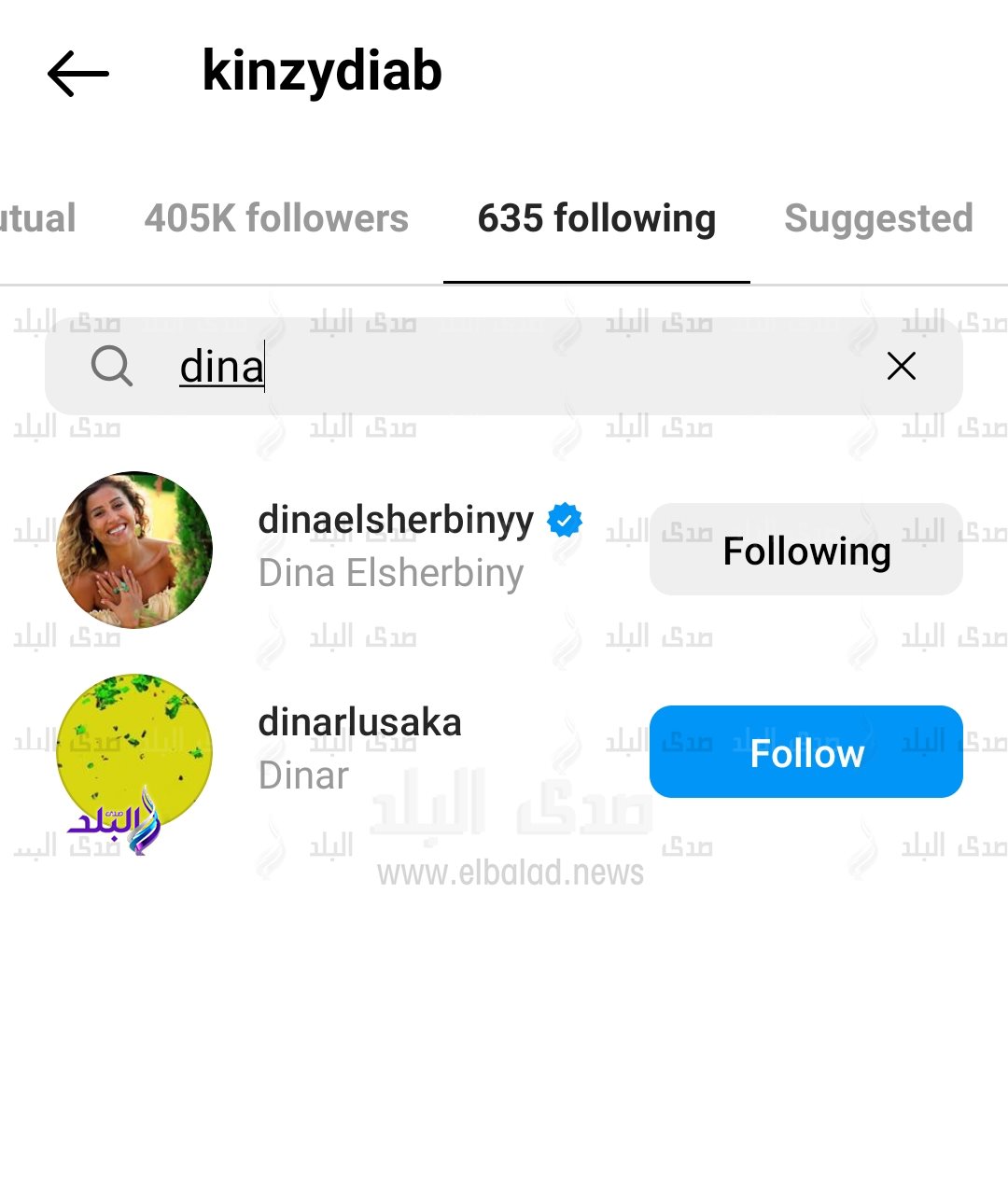 حساب أبناء عمرو دياب عبر انستجرام 