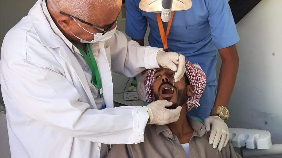 الكشف الطبي بدو الوديان 