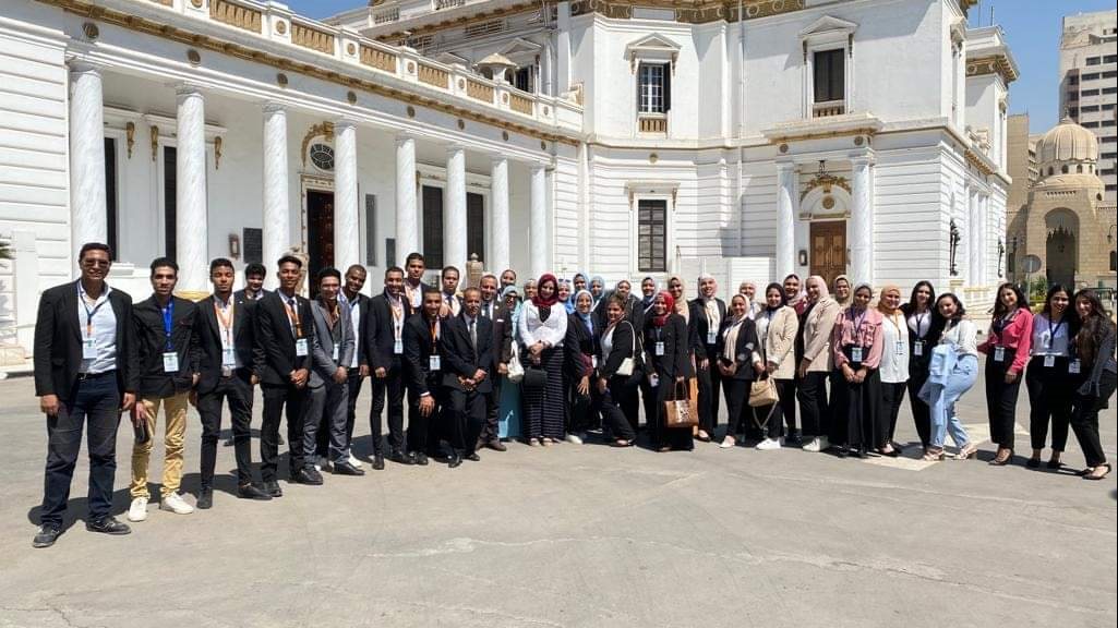 زيارة وفد من طلاب جامعة الإسكندرية للبرلمان