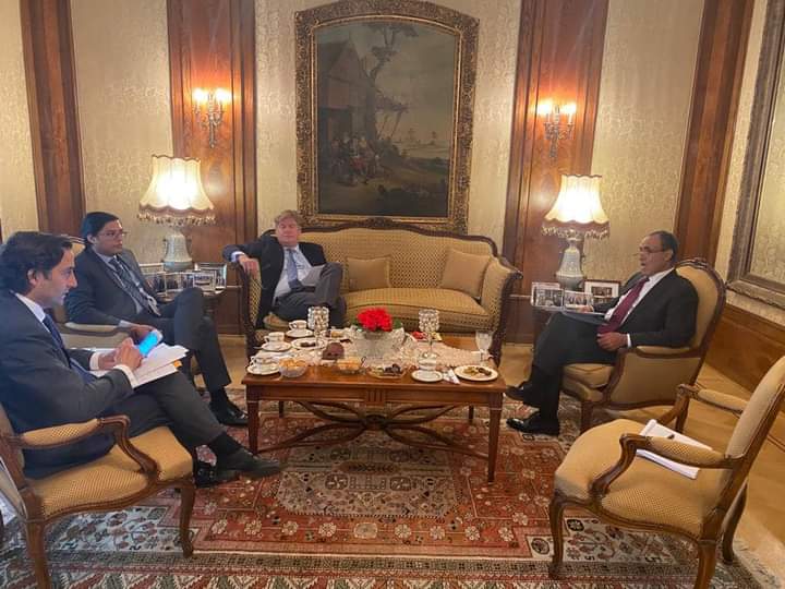 السفير المصري ببروكسل يجري سلسلة من اللقاءات مع نواب اوروبا