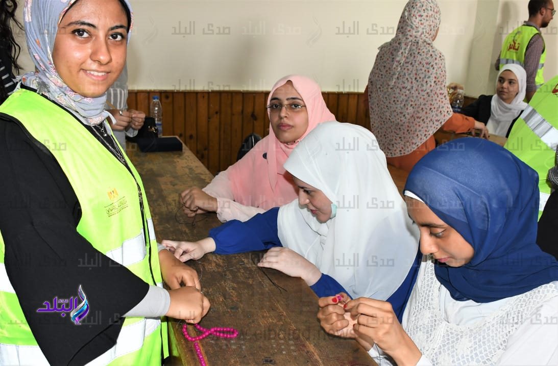 فعاليات ورشة الحرف اليدوية بألسن عين شمس