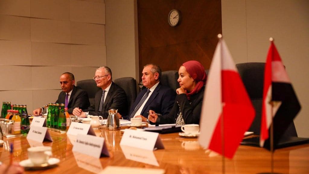 انعقاد جلسة المشاورات الثنائية بين مصر وبولندا