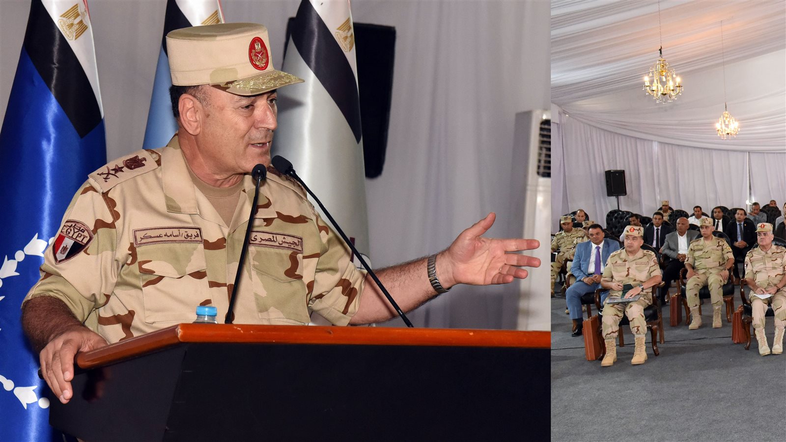 الفريق أسامة عسكر رئيس الأركان