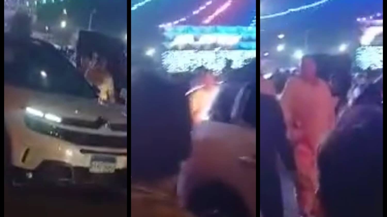 خناقة احمد شيبة مع جمهوره