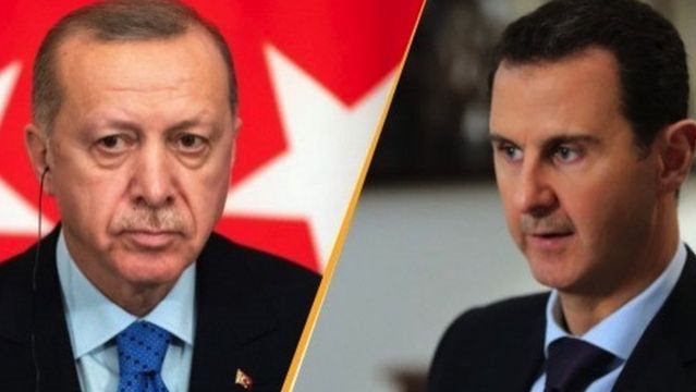 بشار الأسد ورجب طيب أردوغان