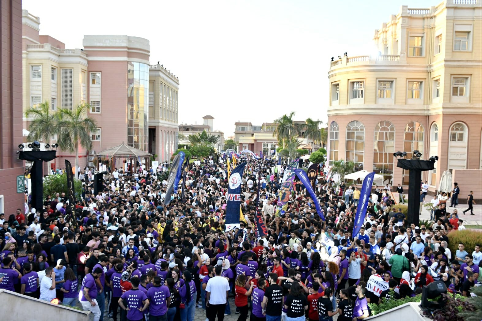 الجامعة البريطانية  تنظم فعاليات اليوم التمهيدي للطلاب الجدد