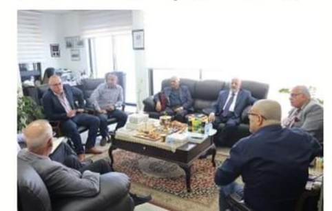 اجتماع وزير الثقافة الفلسطيني