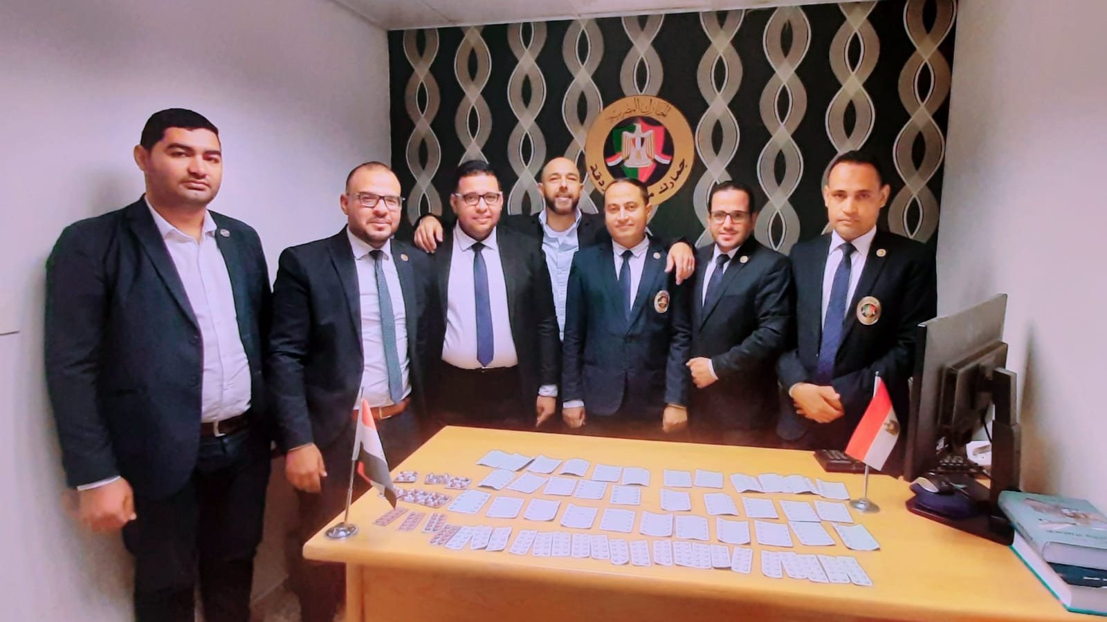 صورة من الضبطية 