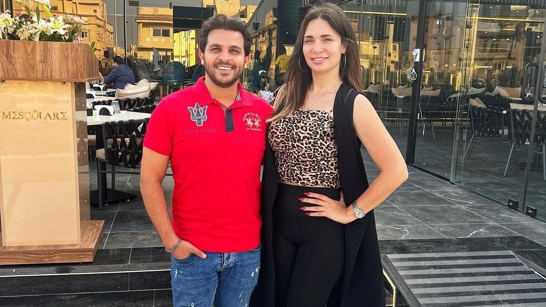 محمد رشاد وخطيبته