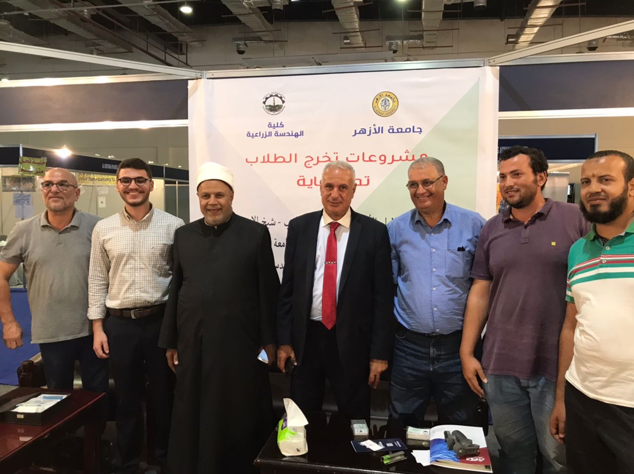  أبو زيد الأمير  يثمن جهود كلية الهندسة الزراعية بحامعة الأز