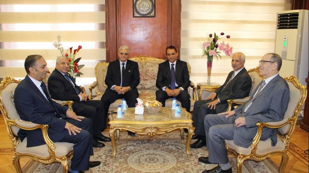 وزير الدولة للمجالس النيابية يزور رئيس هيئة  النيابة الاداري