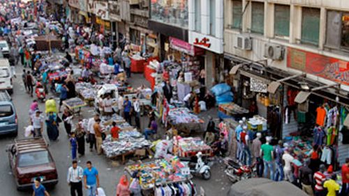 انتشار الباعة الجائلين