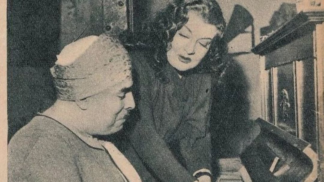 عبد الفتاح القصري وميمي شكيب