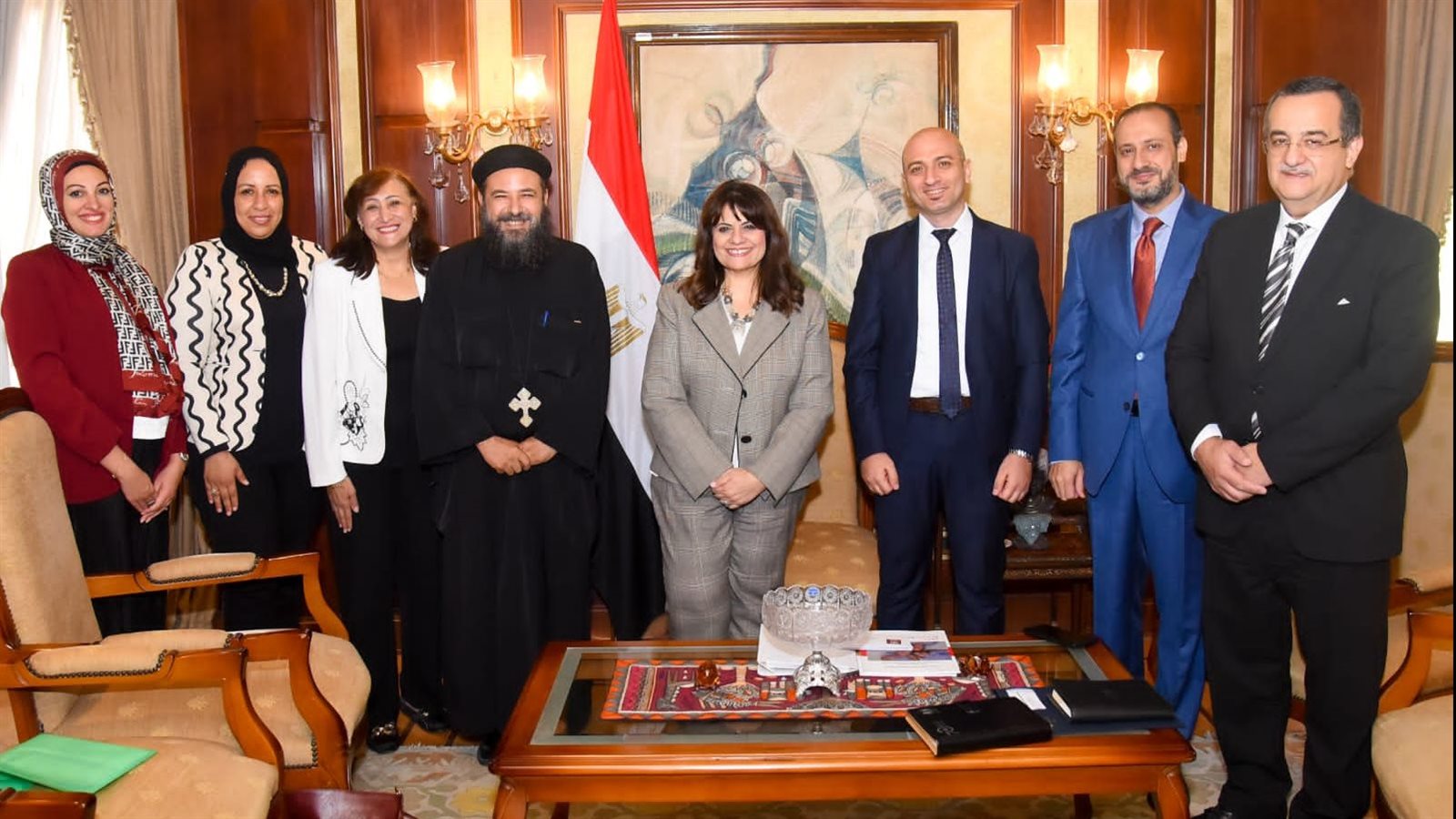 وزيرة الهجرة