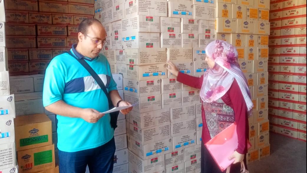 ضبط مخالفات تموينية بالأسواق وردع المخالفين في الدقهلية