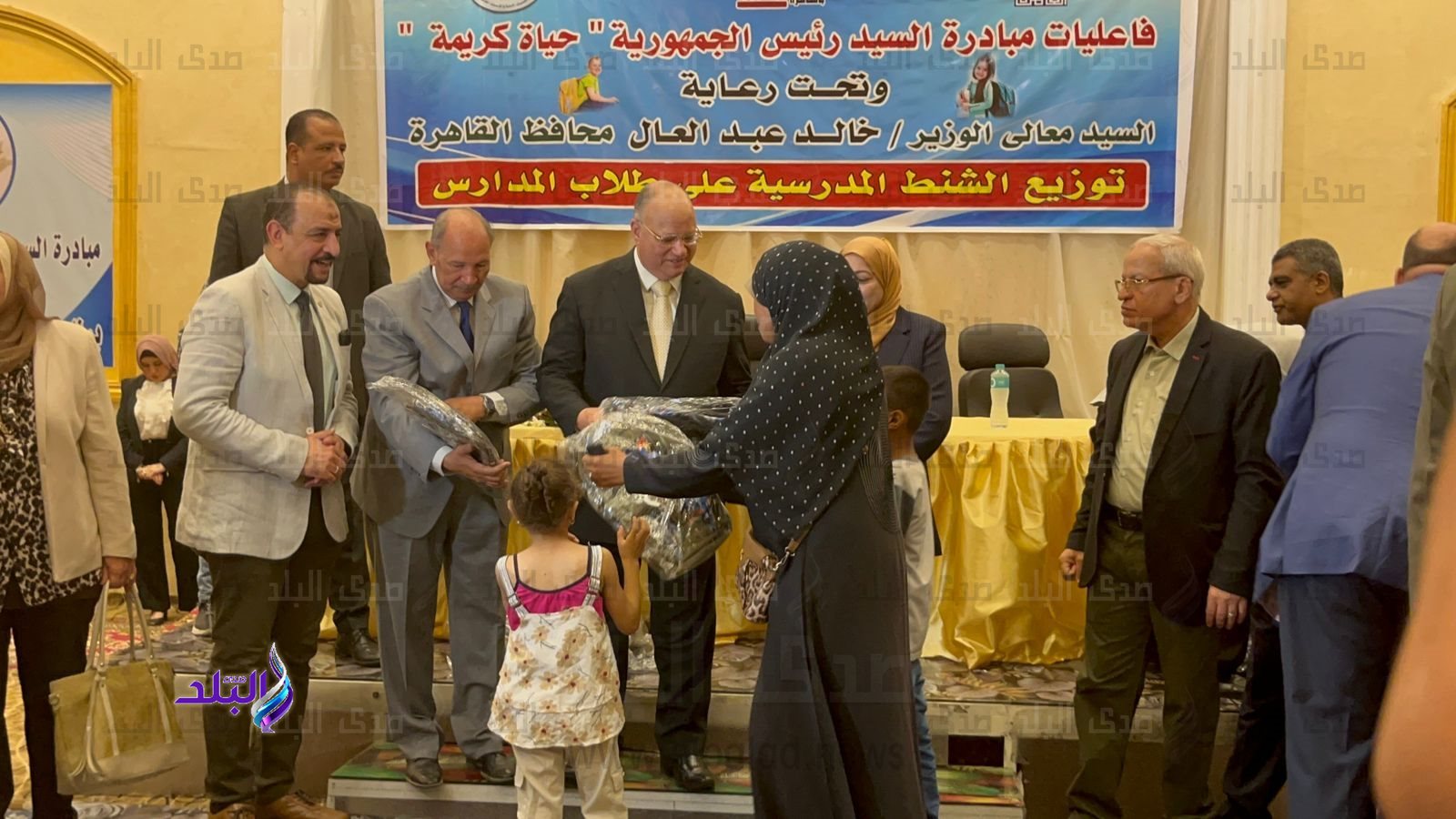 محافظ القاهرة خلال الاحتفالية