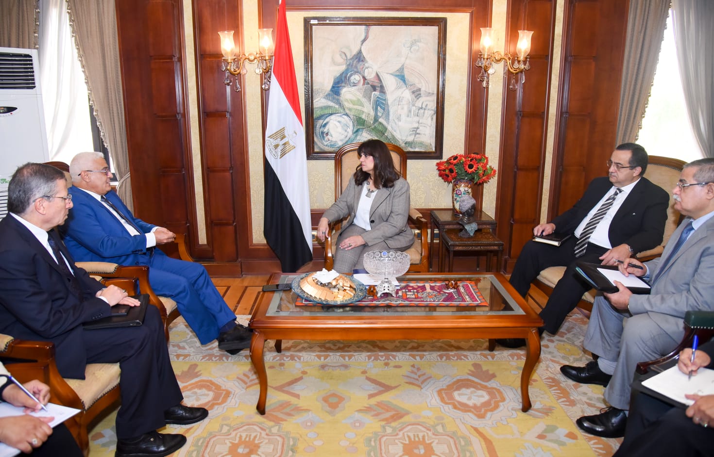 سها جندي وزيرة الهجرة