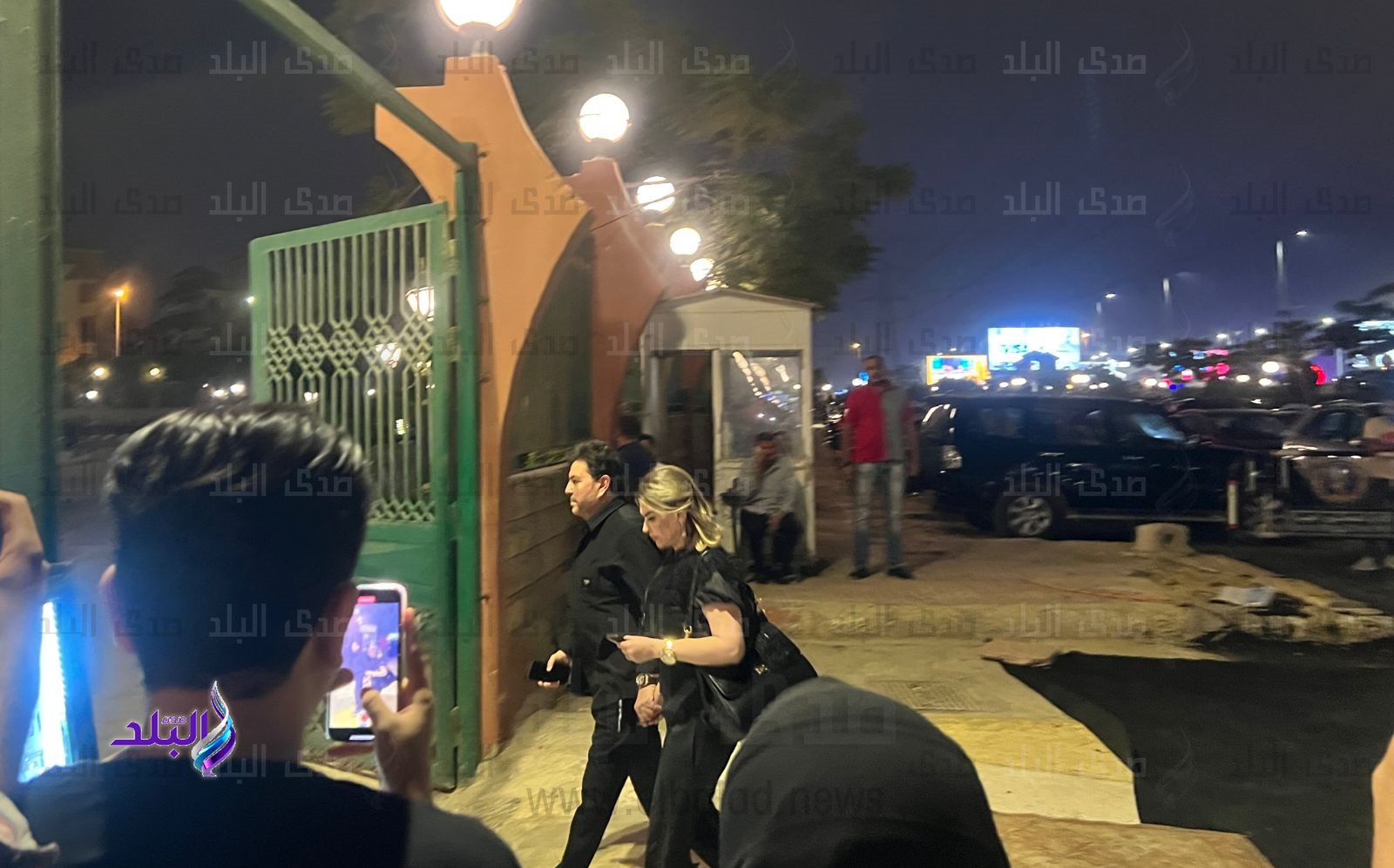 عزاء زوجة خالد زكى عزاء زوجة خالد زكى