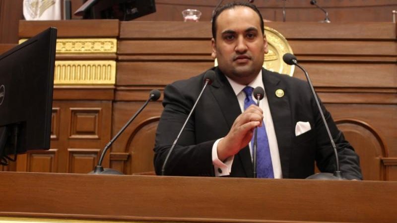 النائب محمد الرشيدي عضو مجلس الشيوخ