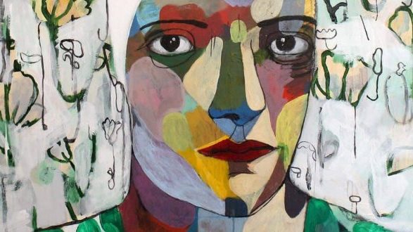 أعمال التشكيلية الكويتية غادة الكندري