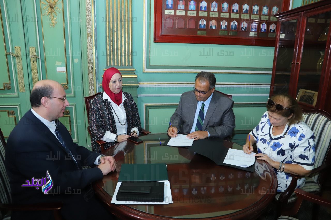 بروتوكول تعاون بين جامعة عين شمس و روتاري 