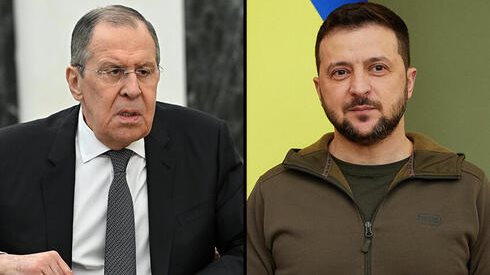 فلاديمير زيلينسكي وسيرجي لافروف