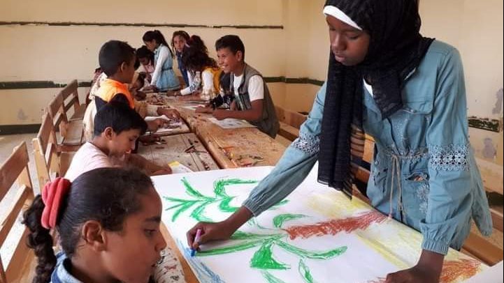 أنشطة قصور الثقافة للأطفال بشمال سيناء 