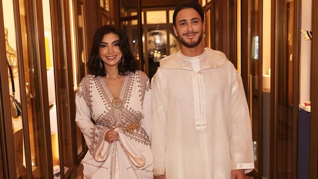 سعد لمجرد وزوجته