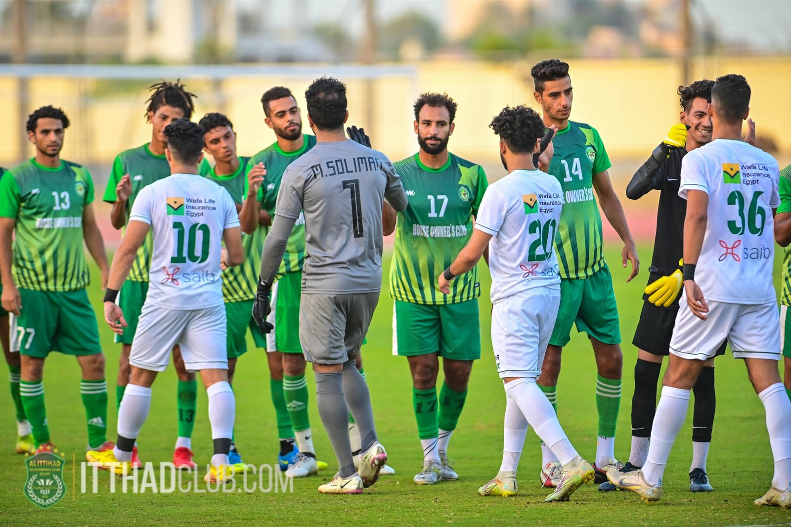 لقاء الاتحاد السكندري والجياد