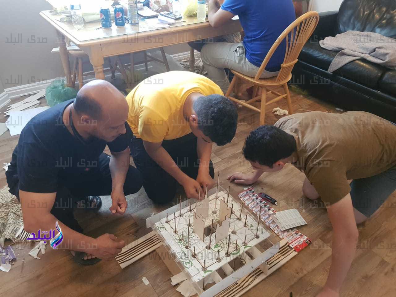 هندسة المطرية تشارك في المسابقة الدولية التصميم الزلزالي