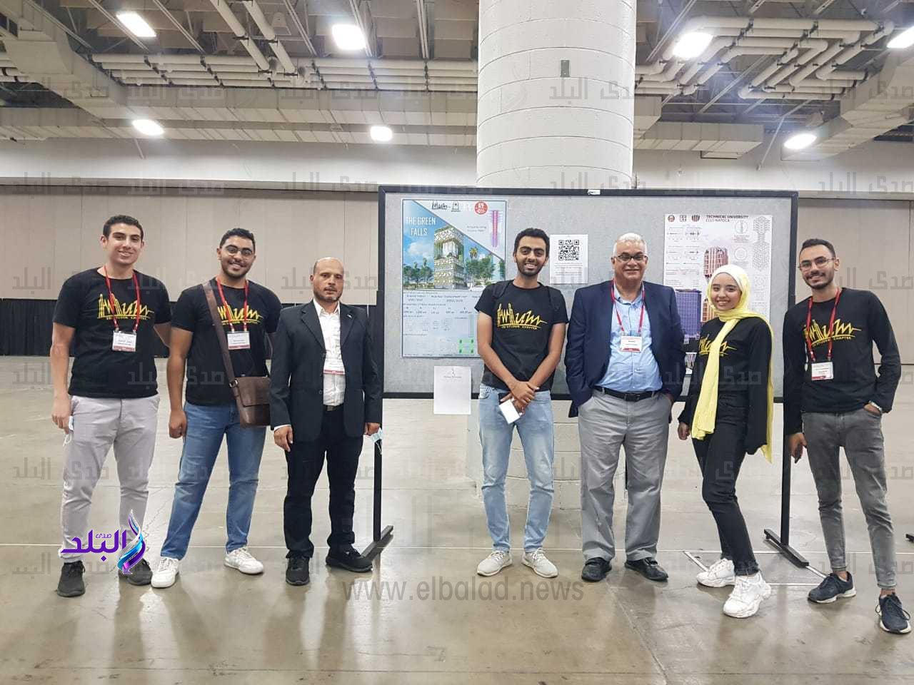 هندسة المطرية تشارك في المسابقة الدولية التصميم الزلزالي