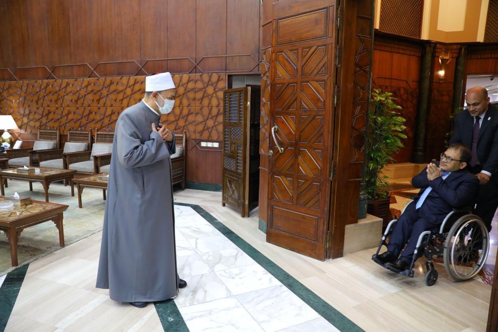 الإمام الأكبر يستقبل السفير النيبالي لدى القاهرة