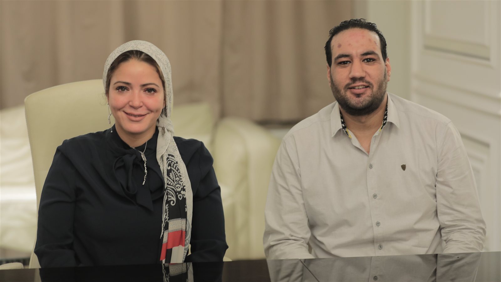 المستشارة هايدي الفضالي خلال ندوة صدى البلد