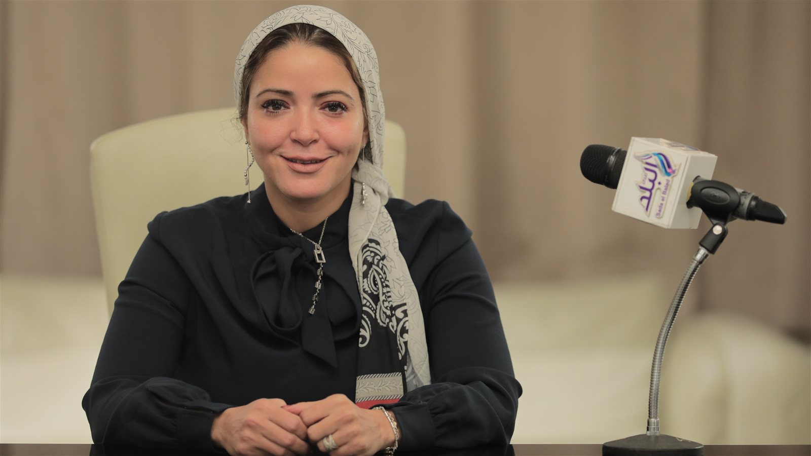 المستشارة هايدي الفضالي في ندوة صدى البلد 