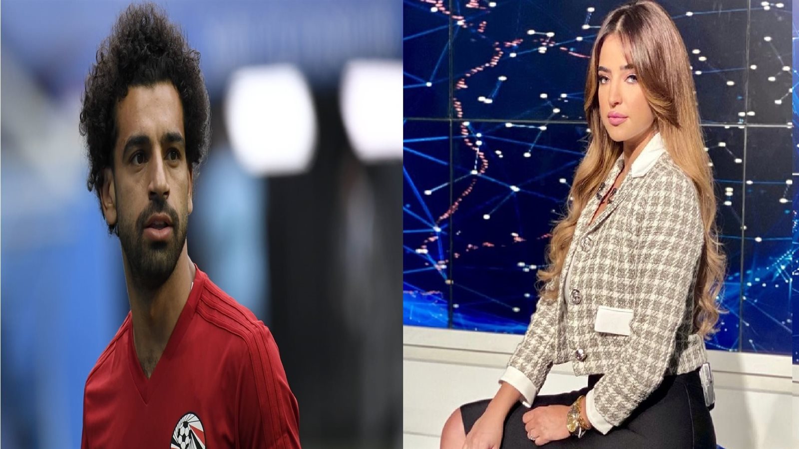 محمد صلاح  و سلمى عادل