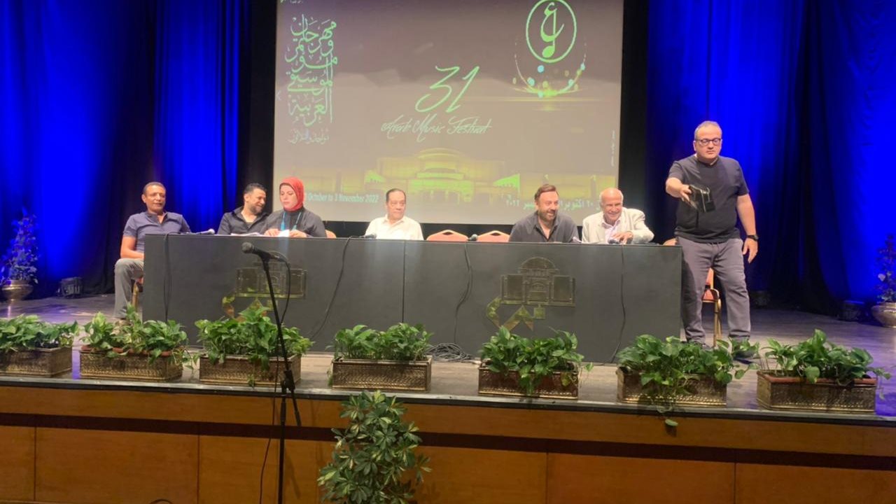 المؤتمر الصحفي لمهرجان الموسيقى العربية 