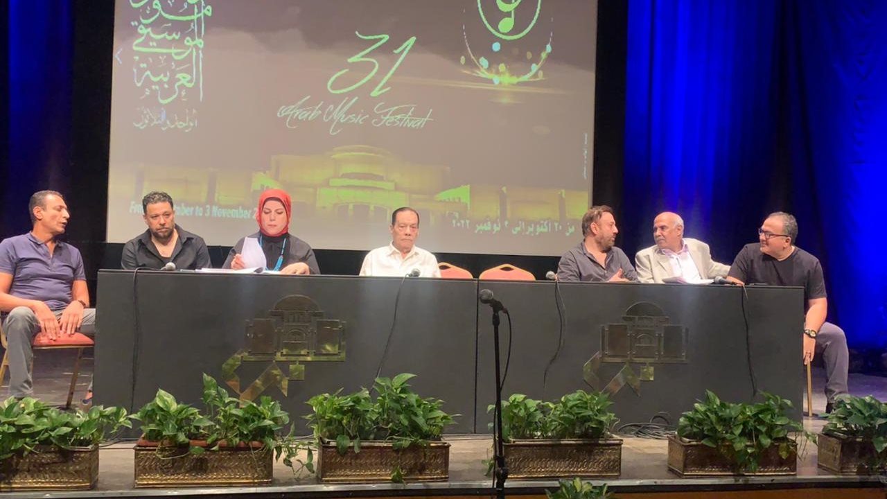 المؤتمر الصحفي لمهرجان الموسيقى العربية 