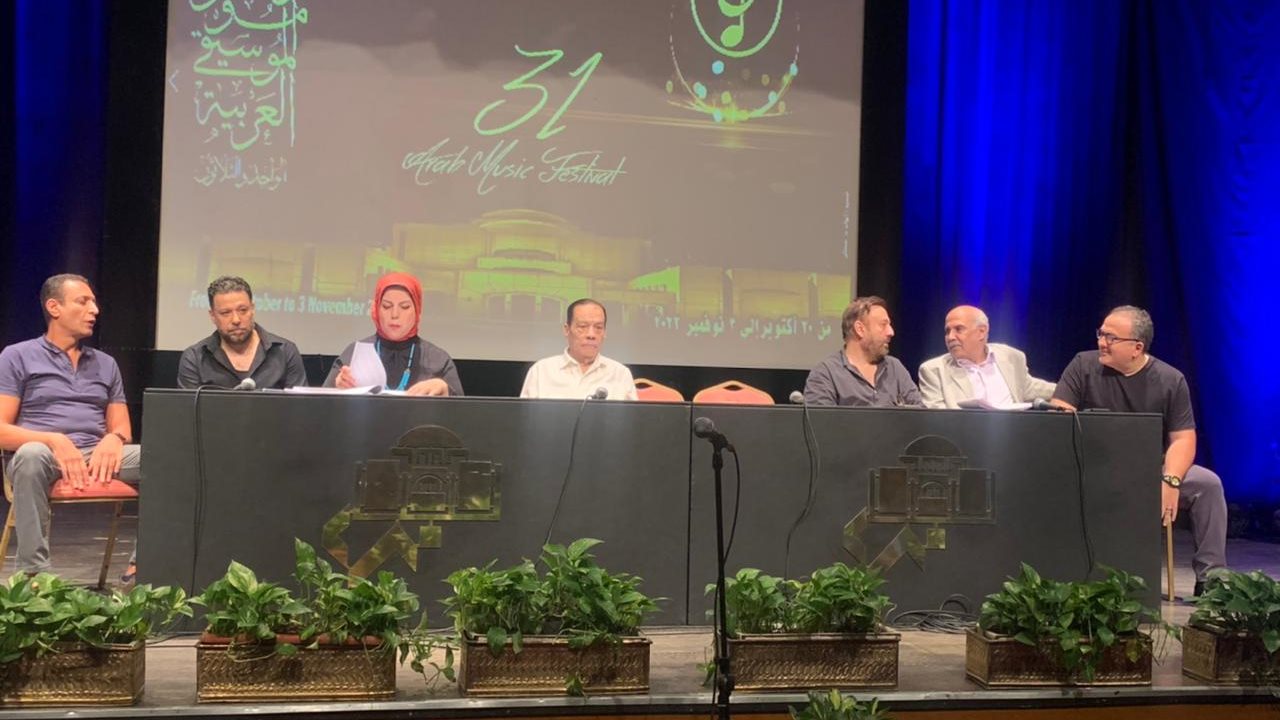 المؤتمر الصحفي لمهرجان الموسيقى العربية 