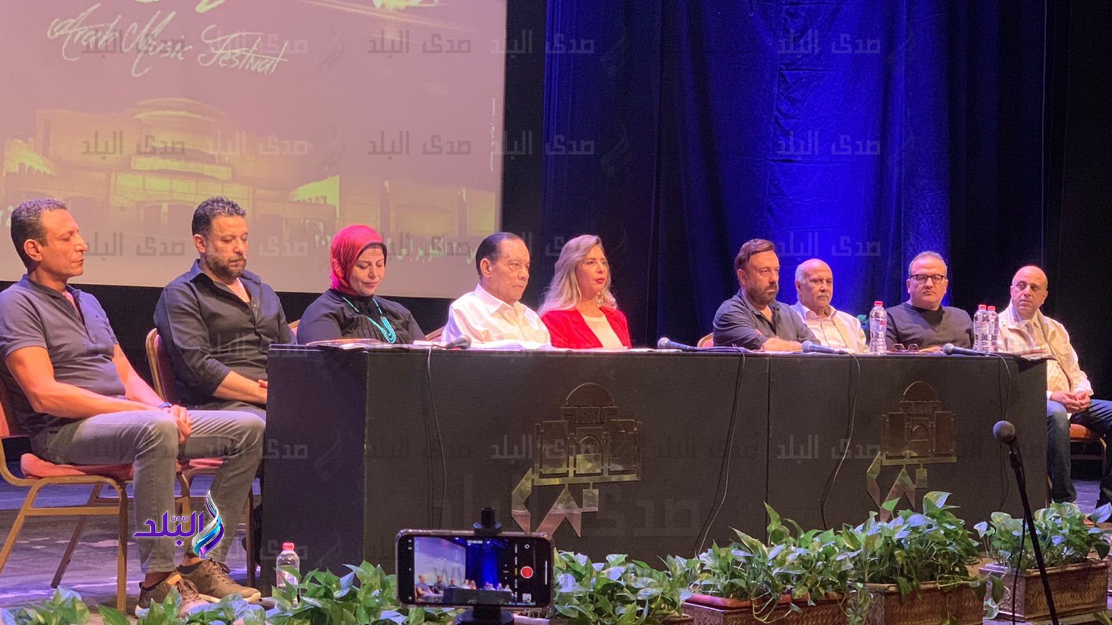 المؤتمر الصحفي لمهرجان الموسيقى العربية 